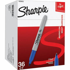 Sharpie - Markers & Paintsticks Type: Permanent Color: Blue - Caliber Tooling