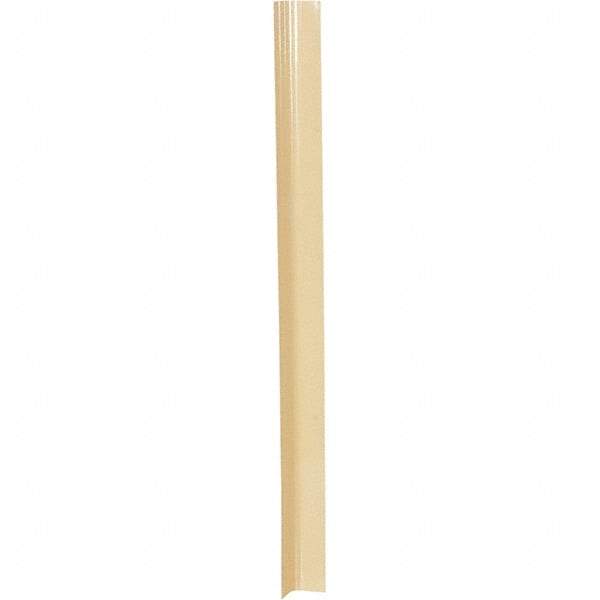 Vestil - 48" Long, Plastic Corner Protectors - Beige - Caliber Tooling