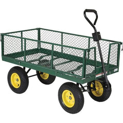 Vestil - 1,000 Lb Capacity Steel Landscape Carts - 24" OAW - Caliber Tooling