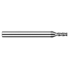 Diamond End Mills for Non-Ferrous Materials - CVD Diamond - 0.0780″ (5/64″) Cutter Diameter × 0.4060″ (13/32″) Length of Cut Carbide Square End Mill, 4 Flutes, CVD Diamond Coated - Exact Industrial Supply