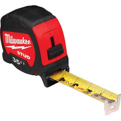 Milwaukee Tool - 35' x 1-5/16" Yellow/Black Blade Tape Measure - Caliber Tooling