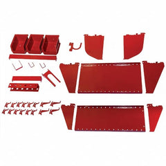 Wall Control - Peg Board Accessories Type: Wall Mounted Storage For Use With: Wall Control Industrial Pegboard - Caliber Tooling