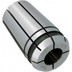 Techniks - TG75 21/64" Single Angle Collet - 0.0004" TIR, 1.844" OAL, 1.062" Overall Diam - Exact Industrial Supply