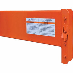 Vestil - 3" Wide, 6 High, Open Shelving Accessory/Component - Use with Pallet Racks - Caliber Tooling