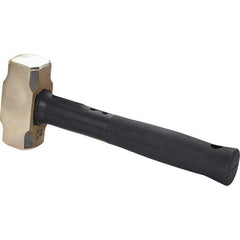 PRO-SOURCE - Non-Sparking Hammers Tool Type: Brass Hammer Head Material: Brass - Caliber Tooling