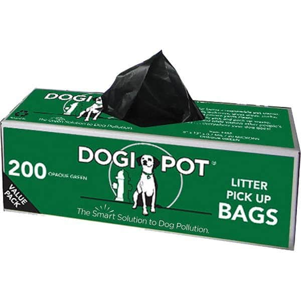 DOGIPOT - 10 200-Pack Boxes HDPE Plastic Litter Pick Up Bags - Caliber Tooling