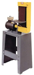 Kalamazoo - 48 Inch Long x 6 Inch Wide Belt Sanding Machine - 3,500 Ft./min Belt Speed, 3 Hp, Three Phase - Caliber Tooling