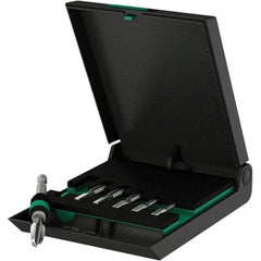 Wera - Power & Impact Screwdriver Bit Sets Point Type: Tap Drive Size: 1/4" - Caliber Tooling