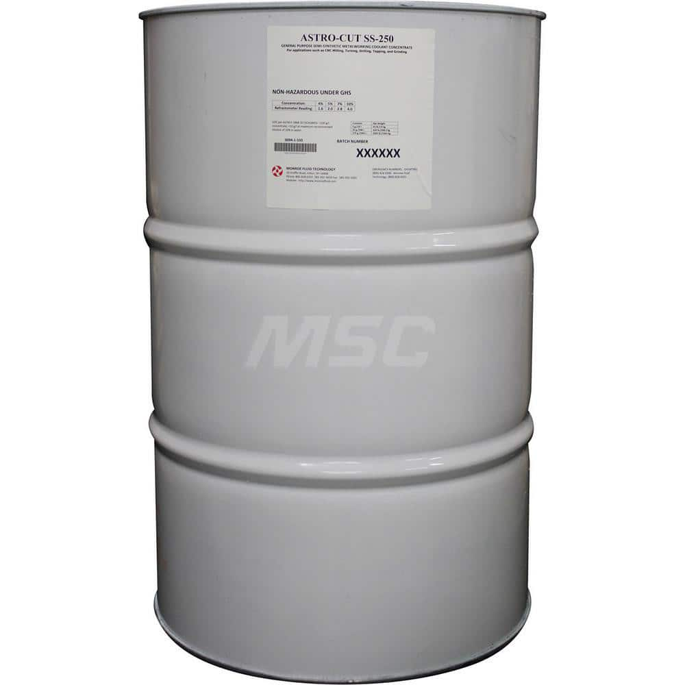 Cutting & Grinding Fluid: 55 gal Drum Amber