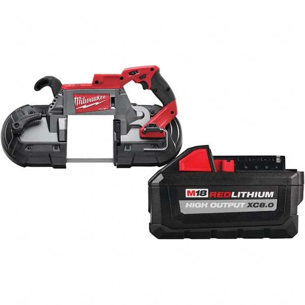 Milwaukee Tool - Cordless Portable Bandsaws Voltage: 18 Battery Chemistry: Lithium-Ion - Caliber Tooling