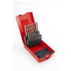 27 PC CO JOBBER DRILL SET - Caliber Tooling