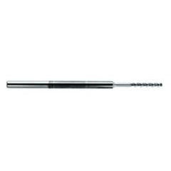 1/64" Dia. -  2-1/2" OAL - Extra Reach-  Ball Nose-AD-Carbide End Mill - 3FL - Caliber Tooling