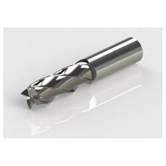 20mm Dia. x 150mm Overall Length 4-Flute Square End Solid Carbide SE End Mill-Round Shank-Center Cut-AlTiN - Caliber Tooling