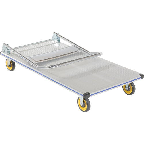 Aluminum Platform Truck 0.6K 24 × 48 - Exact Industrial Supply