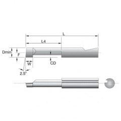 AGD12504 GRADE CG5 A/B GROOVING - Caliber Tooling