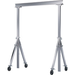 Adjustable Aluminum Gantry Crane 4K 8 × 10 VG Casters