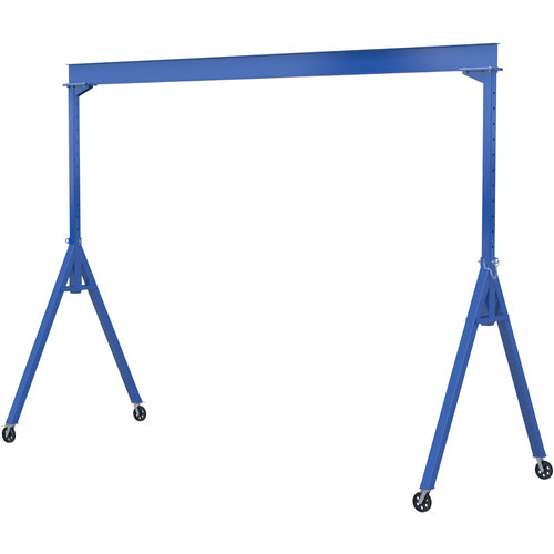 Adjustable Height Steel Gantry Crane 2K 15 × 10 VG Casters