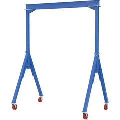 Adjustable Height Steel Gantry Crane 6K 15 × 10 VG Casters