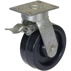 Stl Gantry Crane Caster 8 × 3 Total Lock - Exact Industrial Supply