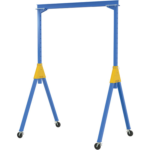 Knockdown Adjustable Steel Gantry Crane 2K 10 × 14 TL Casters