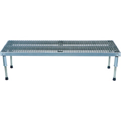 ‎Adj Alum Stand 9.5-15.5 H 23.62 × 48.12 - Exact Industrial Supply