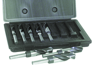 8 Pc. HSS Reduced Shank Drill Set - Caliber Tooling