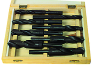 8 Pc. HSS Reduced Shank Drill Set - Caliber Tooling