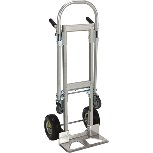 Alum Convertible Hand Truck 20.5 × 51.5 - Exact Industrial Supply