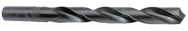 51/64 Dia. - 18 OAL - Black Oxide - HSS - Extra Long Straight Shank Drill - Caliber Tooling