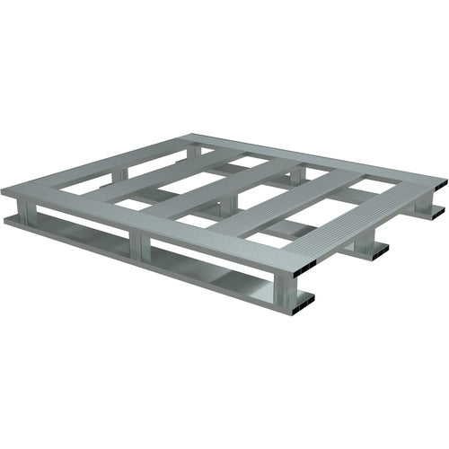 Heavy Duty Alum Pallet 4K 42 × 48 Skid Bottom - Exact Industrial Supply