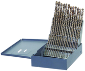 60 Pc. HSS Heavy Duty Jobber Drill Set - Caliber Tooling