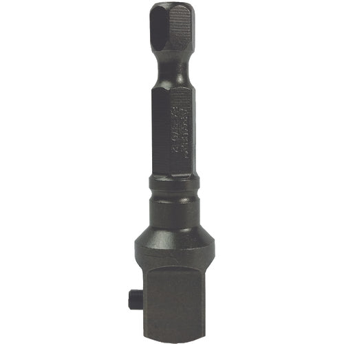 ‎#EX-370-2 - 1/4″ M Hex - 3/8″ M Square × 2″ Overall Length Extension - Caliber Tooling