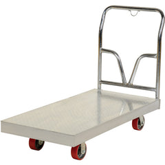 Alum Sheet Deck Platform Truck 24W × 48L - Exact Industrial Supply