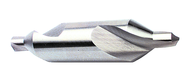 Size 10; 3/8 Drill Dia x 3-3/4 OAL 60° HSS Combined Drill & Countersink - Caliber Tooling