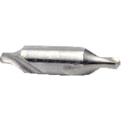 #6 × 3″ OAL Radius HSS Radius Combined Drill and Countersink Uncoated - Caliber Tooling