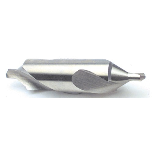 ‎#18 × 3-1/2″ OAL 60 Degree HSS Bell Combined Drill and Countersink Uncoated - Caliber Tooling