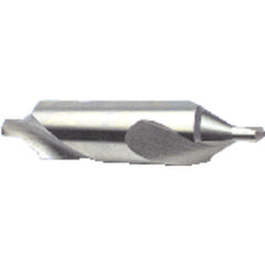 ‎#14 × 2-1/8″ OAL 60 Degree HSS Bell Combined Drill and Countersink Uncoated - Caliber Tooling