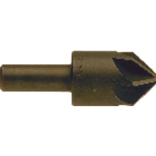 ‎1/2 Size-1/4 Shank-100° 6 Flute Countersink - Caliber Tooling