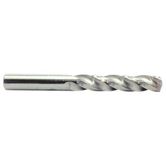 ‎5/16″ Dia. × 5/16″ Shank × 2-3/8″ Flute Length × 3-3/4″ OAL, 5xD, 150°, Bright, 3 Flute, External, Round Solid Carbide Drill - Exact Industrial Supply