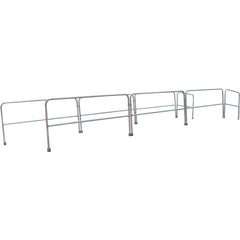 Aluminum Yard Ramp Removable Alum Rail - Exact Industrial Supply