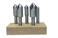 7 pc. HSS 90 Degree Countersink Set - Caliber Tooling