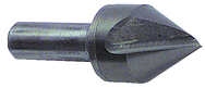 1" Size-1/2" Shank-82°-CBD Single Flute Countersink - Caliber Tooling