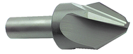 7/8" Size-1/2" Shank-82° 2/4 Flute Single End 3N1 Drill Point Countersink - Caliber Tooling