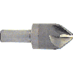 ‎3/16″ Size-3/16″ Shank-120° 6 Flute Chatterless Countersink - Caliber Tooling