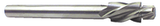 #4 Screw Size-3-7/8 OAL-HSS-Straight Shank Capscrew Counterbore - Caliber Tooling