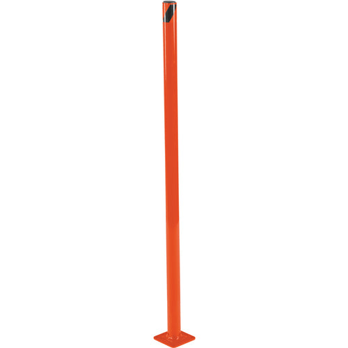 Steel Pipe Safety Bollard 48″ × 1.75″ Orange