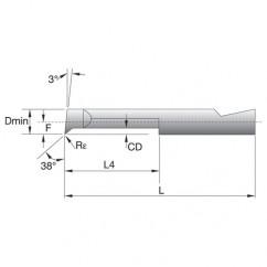 BP187600R GRADE CG5 A/B PROFILING - Caliber Tooling