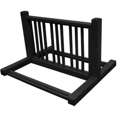 Bike Rack Black/Black 6 Positions - Exact Industrial Supply