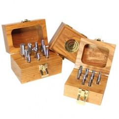 9PC DBL CUT CF BURR SET NO3 - Caliber Tooling