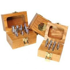 10PC DBL CUT CF BURR SET NO1 - Caliber Tooling